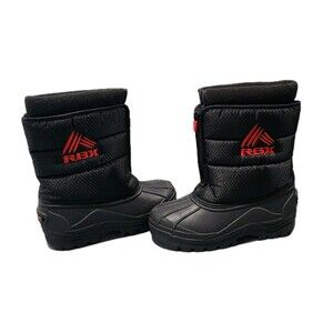 RBX Boys Winter Snowboots Black Size 3M